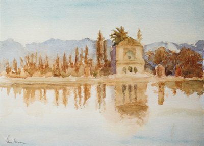 Menara, Sunset by Clive Wilson