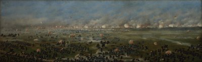 Assault of the Third Argentine Column on Curupaytí by Candido Lopez