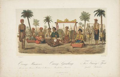 Inhabitants of Makassar by Coenraad Ritsema