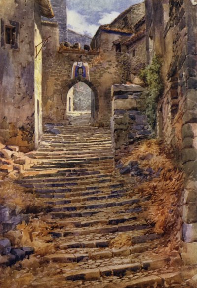 The Gate of the Valley, Affile by Commendator Formilli