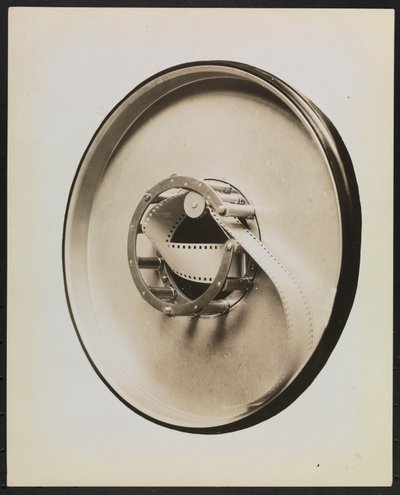 Internal Workings of the Feaster Film Feed Machine for Phonograph Records by Company Byron