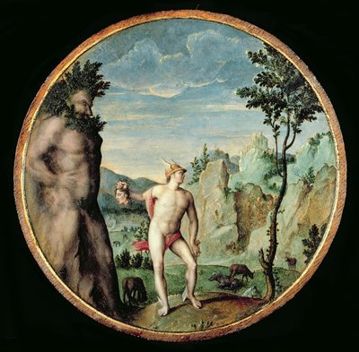 Perseus Turning Atlas to Stone by Congnet