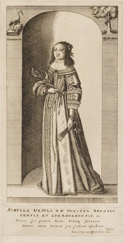 Sibylle Ursula, Princess of Brunswick-Lüneburg by Conrad Buno