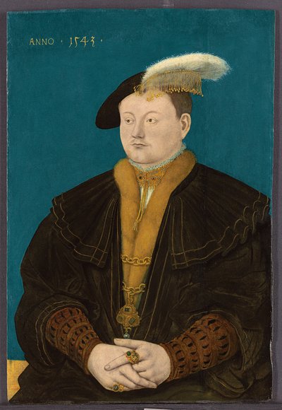 Portrait of Friedrich Magnus I von Solms-Laubach by Conrad Faber