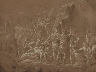 A Scene from the Life of Trajan by Conrad Metz