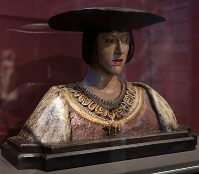 Bust of Charles V. Conrad Meit (?). 1520-1530 by Conrat Meit