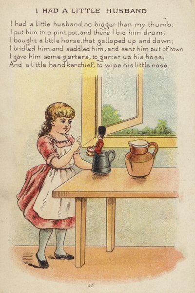 Nursery Rhyme: I Had a Little Husband by Constance Haslewood