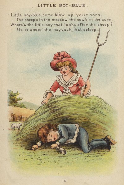 Nursery rhyme: Little Boy Blue by Constance Haslewood