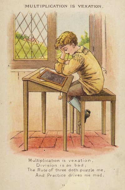 Nursery rhyme: Multiplication Is Vexation by Constance Haslewood