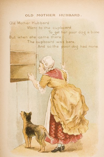 Old Mother Hubbard, from 