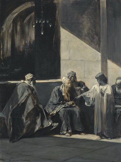 Christ Teaching in the Temple by Constant