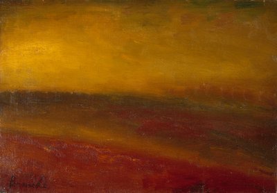 Sunset Landscape by Constant Permeke