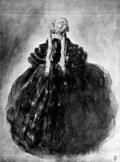 Study of a Lady, 19th Century by Constantin Guys