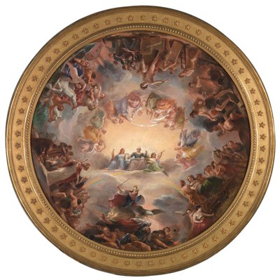 Study for the Apotheosis of Washington in the Rotunda of the United States Capitol Building by Constantino Brumidi