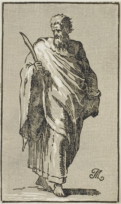 St. Bartholomew by Conte Antonio Maria Zanetti the Elder