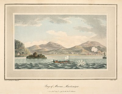 Bay of Maran, Martinique, Illustration from 