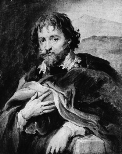 Sir Peter Paul Rubens by Copy after Anthony van Dyck