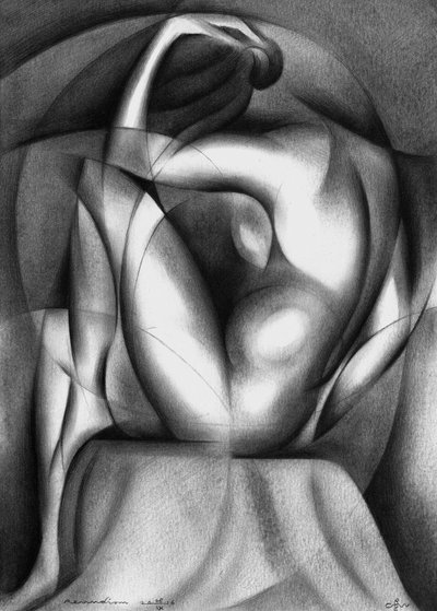 Abstract Female Form by Corné Akkers