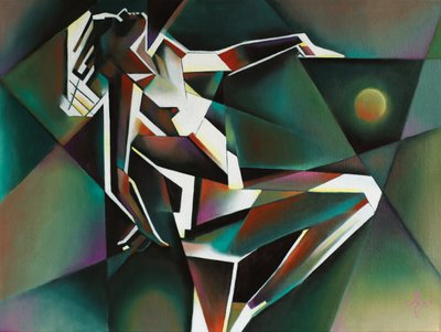 Dynamic Geometric Dancer by Corné Akkers