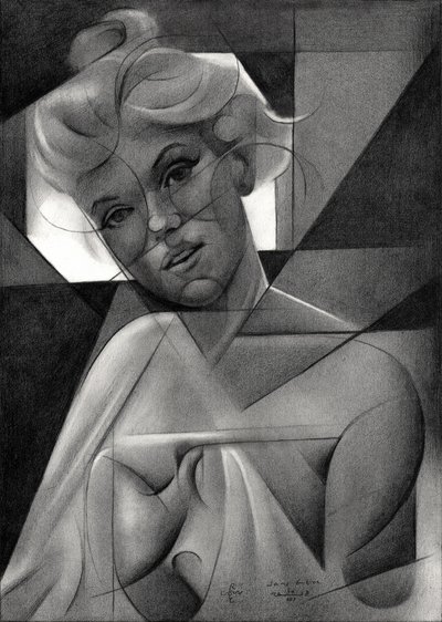 Elegant Monochrome Woman by Corné Akkers