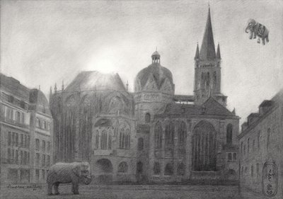 Flying Elephant Cathedral by Corné Akkers