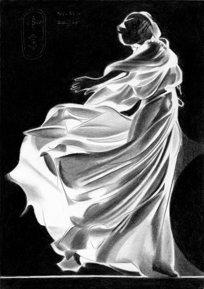 Graceful Figure in Motion by Corné Akkers