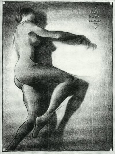 Graceful Nude Embrace by Corné Akkers