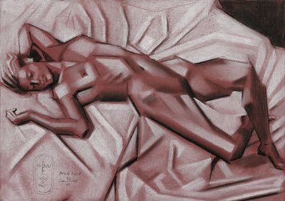 Peaceful Nude Repose by Corné Akkers