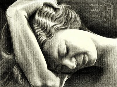 Peaceful Sleeping Woman by Corné Akkers