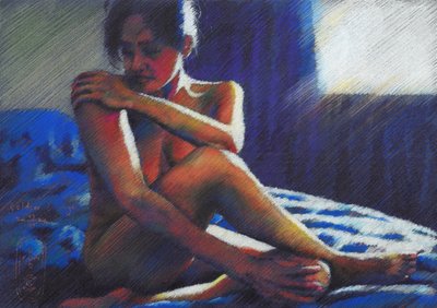 Pensive Nude Morning by Corné Akkers