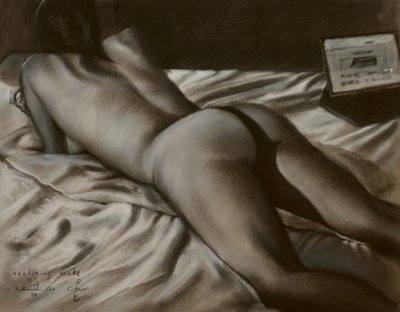 Reclining Nude - 19-09-21 by Corné Akkers
