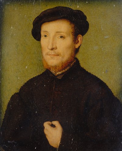 Portrait of a Man with His Hand on His Chest by Corneille de Lyon