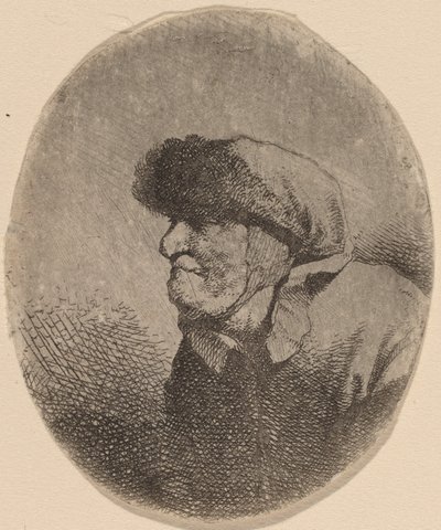 Bust of an Old Woman by Cornelis Pietersz Bega