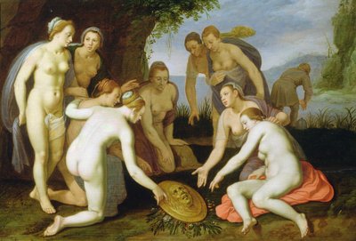 A Scene from the Legend of Perseus and Andromeda by Cornelis Cornelisz van Haarlem