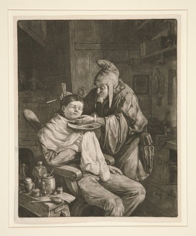 The Village Surgeon by Cornelis Dusart