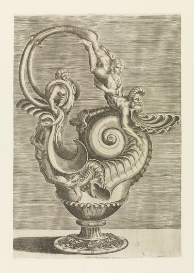 Ewer with Handle by Cornelis Floris Ii