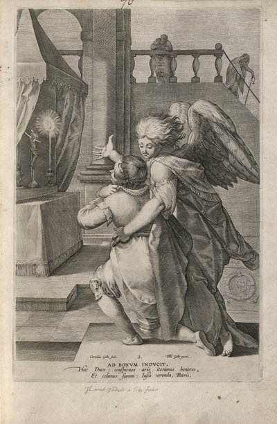 The Ministries of Angels by Cornelis Galle I