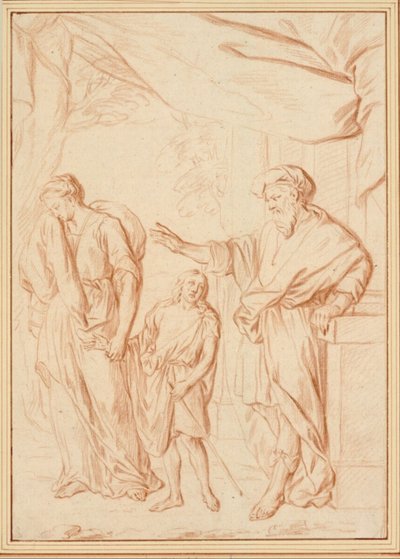 The Casting Out of Hagar by Cornelis Joseph d
