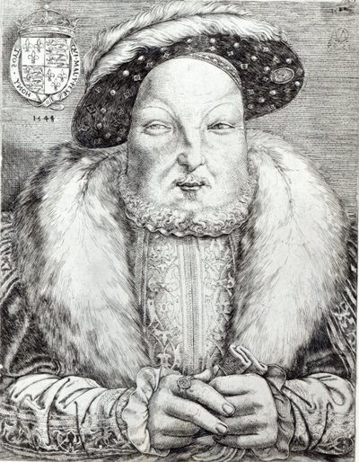 Portrait of Henry VIII by Cornelis Massys