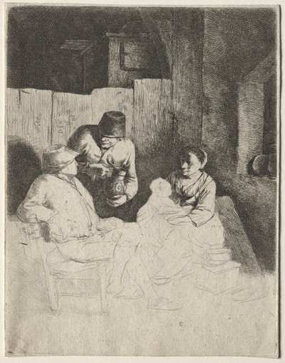 The Mother Seated in an Inn by Cornelis Pietersz Bega