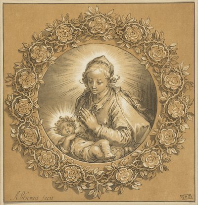 Mary with Christ Child by Cornelis Ploos van Amstel