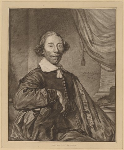 Portrait of a Seated Man by Cornelis Ploos van Amstel