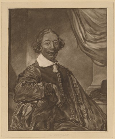 Portrait of a Seated Man by Cornelis Ploos van Amstel