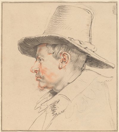 Salomon de Bray (formerly Jan van Goyen) by Cornelis Ploos van Amstel