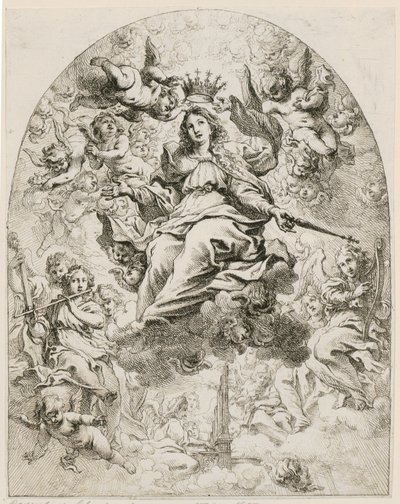 Coronation of Mary by Cornelis Schut