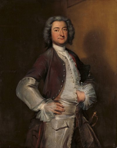 Portrait of Isaac Sweers, Chief Officer of Amsterdam and Governor of the Dutch East India Company by Cornelis Troost