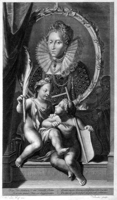 Elizabeth I, Queen of England and Ireland by Cornelis Vermeulen