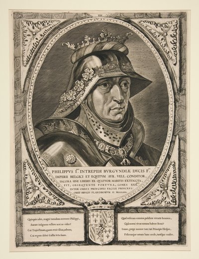 Philip The Ist (Philip the Good) by Cornelis Visscher