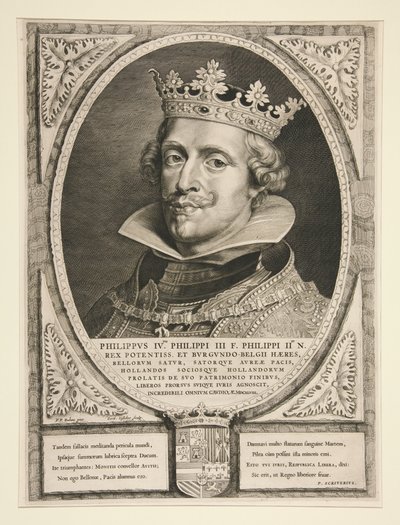 Philip IV by Cornelis Visscher