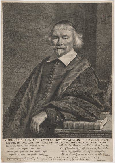 Robert Junius by Cornelis Visscher